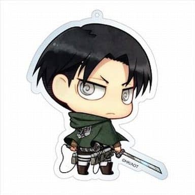 Levi Ackerman Attack on Titan Deka Key Chain Key Chain [USED]