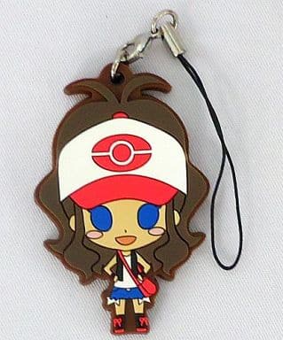 Main Character Girl Pokemon Pokemon Mate Rubber Strap Collection Pokemon Center & animate Limited Key Chain [USED]