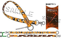 Attack on Titan Chimi Chara Strap Key Chain [USED]