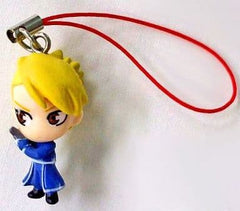 Riza Hawkeye Fullmetal Alchemist: The Sacred Star of Milos Figure Strap Family Mart & am/pm Limited Asahi Beverage Eligible Product Purchase Benefits Key Chain [USED]