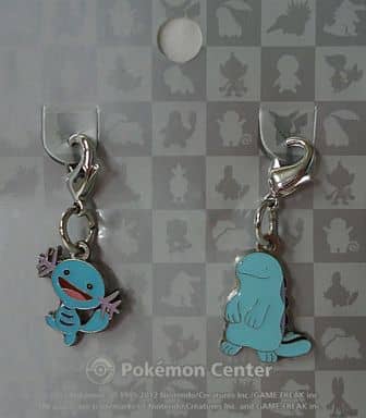 Wooper Quagsire Pokemon National Pokedex Metal Charm Pokemon Center Limited Charm [USED]