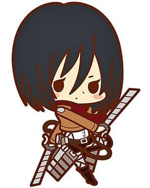 Mikasa Ackerman Attack on Titan Rubber Strap Collection Key Chain [USED]