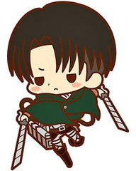 Levi Attack on Titan Rubber Strap Collection Key Chain [USED]