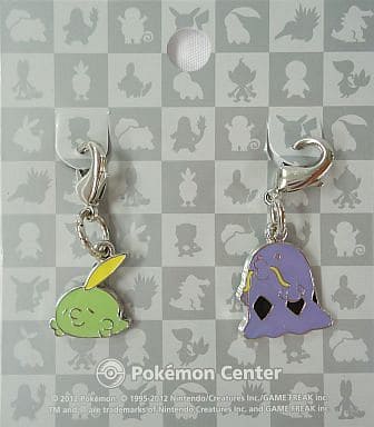 Gulpin Swalot Pokemon National Pokedex Metal Charm Pokemon Center Limited Set of 2 Charm [USED]