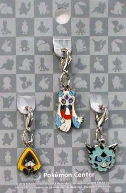 Snorunt Glalie Froslass Pokemon National Pokedex Metal Charm Pokemon Center Limited Set of 3 Charm [USED]