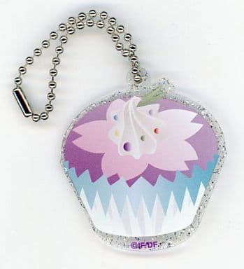 Hakuouki Cupcake Pattern Die Cut Key Chain Otomate Party 2013 Limited Key Chain [USED]