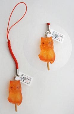 Nyanko-sensei Tortoise Candy Plane Natsume's Book of Friends Nyanko-sensei Japanese Sweets Strap Part2 Key Chain [USED]