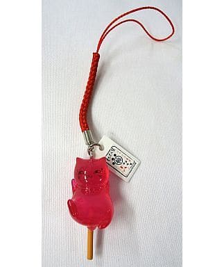 Nyanko-sensei Tortoise Candy Strawberry Natsume's Book of Friends Nyanko-sensei Japanese Sweets Strap Part2 Key Chain [USED]