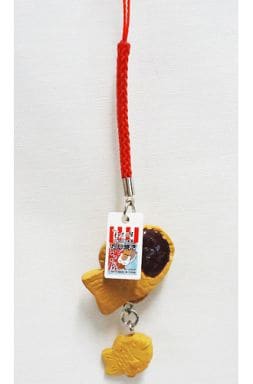 Nyanko-sensei Taiyaki Natsume's Book of Friends Nyanko-sensei Japanese Sweets Strap Part2 Key Chain [USED]