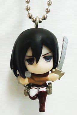 Mikasa Ackerman 2 Attack on Titan Swing Key Chain [USED]