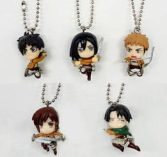 Sasha Blouse, etc. Attack on Titan Swing All 5 Types Set Key Chain [USED]