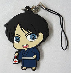 Ellen Yeager Yukata Ver. Attack on Titan Rubber Charm Kyoto International Manga Anime Fair 2013 Limited Key Chain [USED]