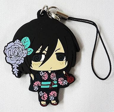 Mikasa Ackerman Yukata Ver. Attack on Titan Kyomaf Commemoration Rubber Charm Kyoto International Manga Anime Fair 2013 Limited Rubber Strap Set Included Items Key Chain [USED]