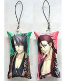 Soshi Okita Sanosuke Harada Hakuouki Mini Pillow Mascot Otomate Store in Ito-Yokado Limited Key Chain [USED]