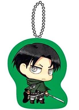 Levi SD 04 Attack on Titan Mascot Cleaner Key Chain [USED]