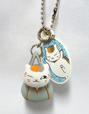 Nyanko-sensei Came with Me Natsume's Book of Friends Nyanko-sensei Tsurezure Mascot Key Chain [USED]