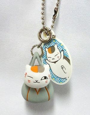 Nyanko-sensei Came with Me Natsume's Book of Friends Nyanko-sensei Tsurezure Mascot Key Chain [USED]