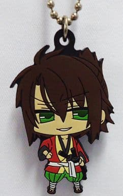 Soshi Okita Hakuouki Rubber Mascot Key Chain [USED]
