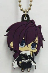 Hajime Saito Hakuouki Rubber Mascot Key Chain [USED]