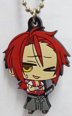Sanosuke Harada Hakuouki Rubber Mascot Key Chain [USED]