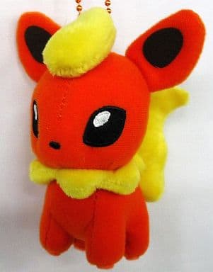 Flareon Pokemon Doll Mascot Pokemon Center Limited Key Chain [USED]