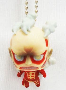 Colossal Titan Attack on Titan Chimi Chara Mascot Key Chain [USED]