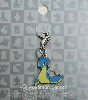 Lapras Pokemon National Pokedex Metal Charm Pokemon Center Limited Charm [USED]