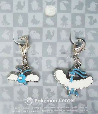 Swablu Altaria Pokemon National Pokedex Metal Charm Pokemon Center Limited Set of 2 Charm [USED]