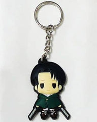 Levi Attack on Titan D4 Rubber Key Chain Collection Vol.2 Key Chain [USED]