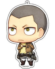 Connie Salute Ver. Attack on Titan Deka Key Chain Key Chain [USED]