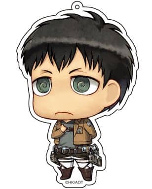 Bertolt Salute Ver. Attack on Titan Deka Key Chain Key Chain [USED]