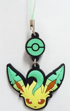 Leafeon Pokemon Pokemon Face Mascot Key Chain [USED]