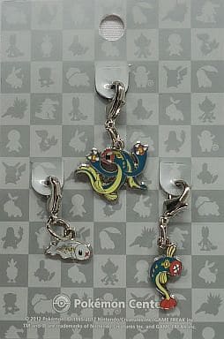 Tynamo Eelektrik Eelektross Pokemon National Pokedex Metal Charm Pokemon Center Limited Set of 3 Charm [USED]