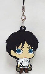 Ellen Yeager Cleaning Attack on Titan Rubber Strap Collection Key Chain [USED]