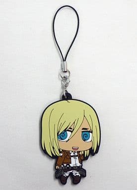 Krista Lenz Attack on Titan Rubber Strap Collection Key Chain [USED]
