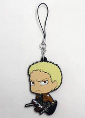 Liner Attack on Titan Rubber Strap Collection Key Chain [USED]