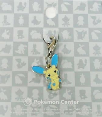 Minun Pokemon National Pokedex Metal Charm Pokemon Center Limited Charm [USED]