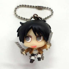Ellen Yeager Attack on Titan Chimi Chara Mascot 2 Key Chain [USED]