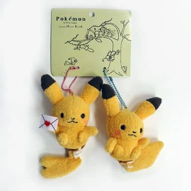 Pikachu Pokemon Pair Mascot Pokemon Little Tales Pokemon Center Limited Key Chain [USED]