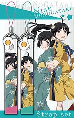 Karen Tsukihi Nisemonogatari Strap Set Set of 2 Key Chain [USED]