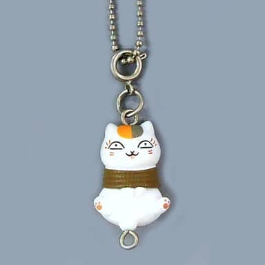 Nyanko-sensei Caught Natsume's Book of Friends Nyanko-sensei Tsurezure Mascot 2 Key Chain [USED]