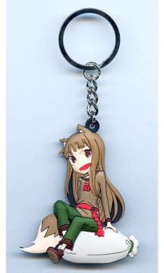 Holo Spice and Wolf Rubber Key Chain Key Chain [USED]