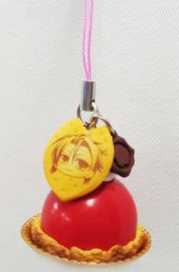 Sanosuke Harada Hakuouki SSL: Sweet School Life Okaeshi White Day Sweets Collection Key Chain [USED]