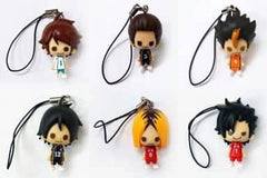 Azumane Asahi, etc. Haikyu!! Torucolle 1point Mascot Rival Appearance Edition All 6 Types Set Key Chain [USED]