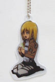 Krista Lenz Attack on Titan Reflector Key Chain 7-Eleven Limited Attack on Titan Campaign Goods Key Chain [USED]