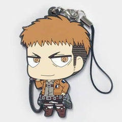Jean Kirstein Attack on Titan Trading Rubber Strap Key Chain [USED]