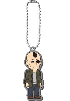 Saito Ghost in the Shell: Arise Section 9 Rubber Mascot Key Chain [USED]