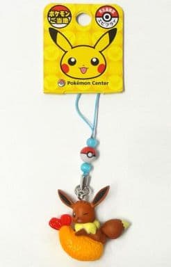 Eevee Deep Fried Shrimp Pokemon Pokemon Gotochi Bead Strap The Pockemon Company Local Bead Strap Nagoya Limited Key Chain [USED]