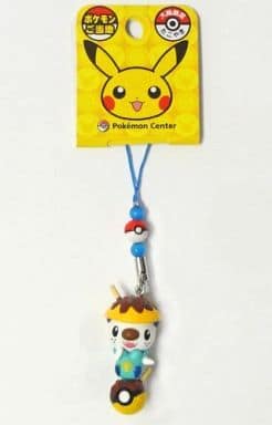 Oshawott Takoyaki Pokemon Pokemon Gotochi Bead Strap The Pockemon Company Local Bead Strap Osaka Limited Key Chain [USED]