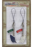 Levi Ackerman Ellen Yeager Attack on Titan Pair Strap 7-Eleven Limited Key Chain [USED]